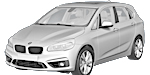BMW F45 C0106 Fault Code